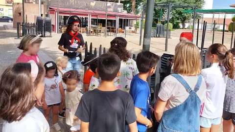 Actividad de la 'B&uacute;squeda del tesoro'