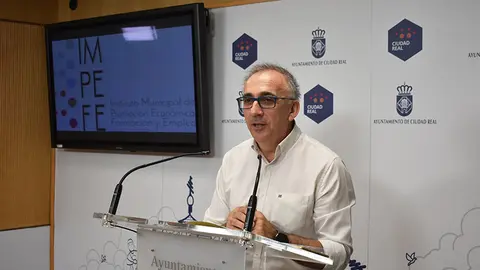 El concejal de Promoci&oacute;n Econ&oacute;mica, Pedro Maroto.