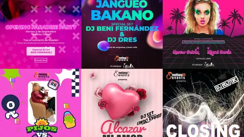 Todas las sesiones de Dj ser&aacute;n gratuitas.