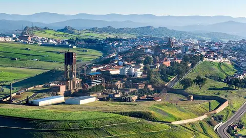 IMAGEN AEREA DE ALMADEN