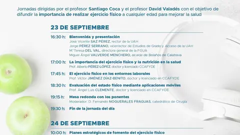 Estas jornadas denominadas 'Ejercicio f&iacute;sico y salud' se pondr&aacute;n en marcha en colaboraci&oacute;n con el Ayuntamiento de Bola&ntilde;os los d&iacute;as 23 y 24 de septiembre.
