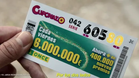 Nuevo Cuponazo. Premio por los dos lados