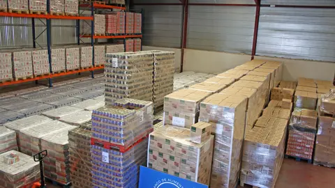 almac&eacute;n del banco de alimentos CR