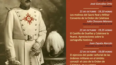 Cartel del congreso que se celebrar&aacute; en Aldea del Rey