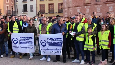 Concentraci&oacute;n en la Plaza Mayor (marzo 2022)
