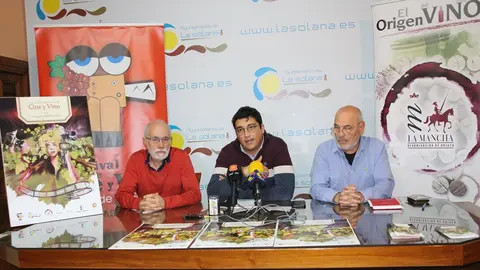 Presentaci&oacute;n del Festival de Cine y Vino &lsquo;Ciudad de La Solana&rsquo;.
