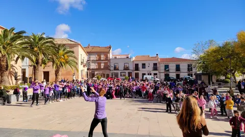 acto violencia g&eacute;nero Torralba, coreograf&iacute;a