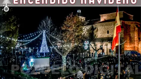 Cartel Encendido Navide&ntilde;o Pozuelo de Calatrava