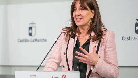La portavoz del Gobierno de C-LM, Blanca Fern&aacute;ndez.