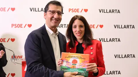 IMAGEN PSOE VILLARTA CABALLERO Y CANDIDATA