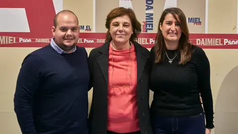 Rueda de prensa elecci&oacute;n Candidatura del psoe daimel para elecciones municipales 2023