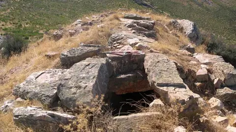 Yacimiento arqueol&oacute;gico de la Sala de los Moros, en Argamasilla de Calatrava.