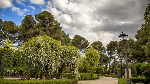 El Parque Municipal, vestigio de la antigua Serna Prioral en Herencia. Fuente: herenciadeparenpar.es