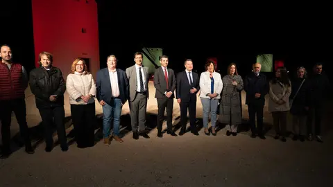 Inauguraci&oacute;n de la iluminaci&oacute;n art&iacute;stica de los Molinos de Campo de Criptana.