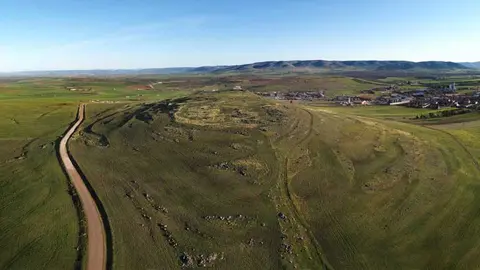 Volc&aacute;n del Cerro de los Santos (Porzuna). Fuente: proyectogeoparquevolcanesdecalatrava.es