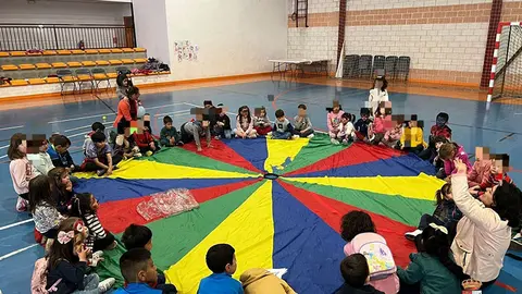 Actividad del plan 'Concilia en Semana Santa' de Bola&ntilde;os de Calatrava.