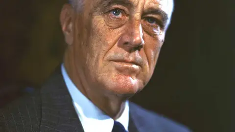 Roosevelt por Leon Perskie (1944). Fuente: es.wikipedia.org