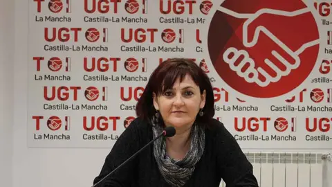 La secretaria regional de Empleo de UGT, Isabel Carrascosa.