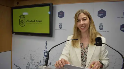 La portavoz del equipo de gobierno del Ayuntamiento de Ciudad Real, Mariana Boadella.