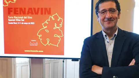 Jos&eacute; Manuel Caballero, presidente de la Diputaci&oacute;n y de Fenavin