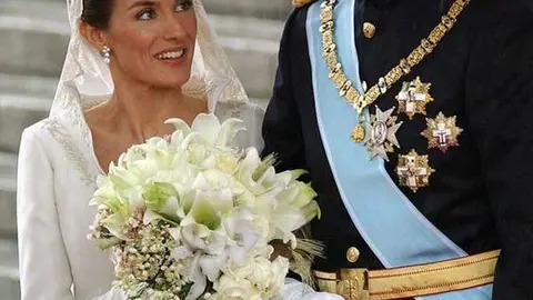 Boda del Pr&iacute;ncipe de Asturias Felipe de Borb&oacute;n y Grecia y Do&ntilde;a Letizia Ortiz Rocasolano. Fuente: vanitatis.elconfidencial.com