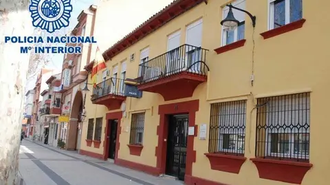 Polic&iacute;a Nacional en Alc&aacute;zar de San Juan.