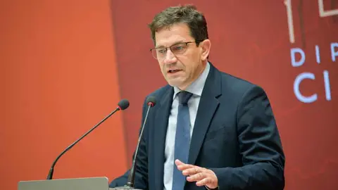 Miguel &Aacute;ngel Valverde, presidente de la Diputaci&oacute;n de Ciudad Real.