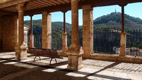 Estado del edificio que fuese el convento del que fuera priora Sor Elvira en Huete. Fuente: fundacionantonioperez.com