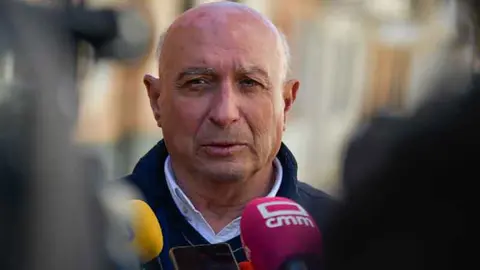 C&aacute;ndido Barba, alcalde de Aldea del Rey.