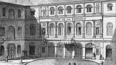Teatro de la Zarzuela. Fuente: tourhistoria.es