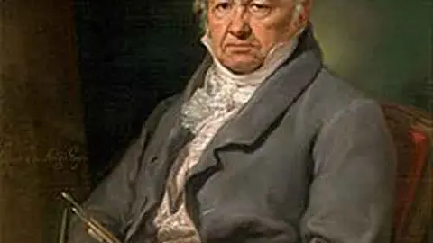 Retrato de Goya por Vicente L&oacute;pez (1826). Fuente: es.wikipedia.org