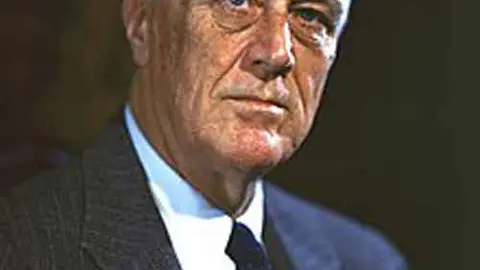 Roosevelt por Leon Perskie (1944). Fuente: es.wikipedia.org