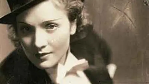 La cantante y actriz, Marlene Dietrich.&nbsp;Fuente: es.wikipedia.org