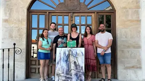 Ganadora de la anterior edici&oacute;n del concurso de pintura.