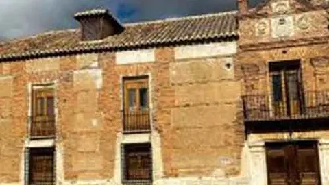 Palacio de la Claver&iacute;a, usado como colegio a mediados del siglo XX. Fuente: cultura.castillalamancha.es