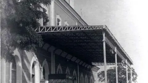 Antigua estaci&oacute;n de Almagro. Fuente: facebook.com/AlmagroAntiguo