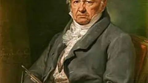 Goya por Vicente L&oacute;pez (1826). Fuente: es.wikipedia.org