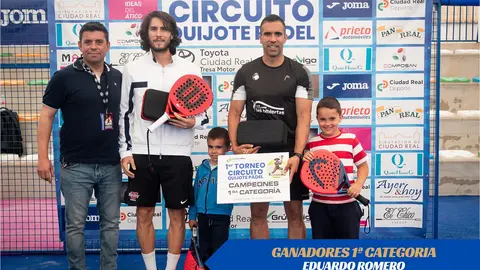 Eduardo Romero y Alejandro Ib&aacute;&ntilde;ez, ganadores en primera categor&iacute;a masculina