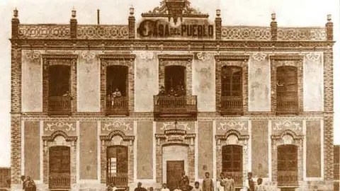 Casa del Pueblo de Manzanares. Fuente: manzanareshistoria.es