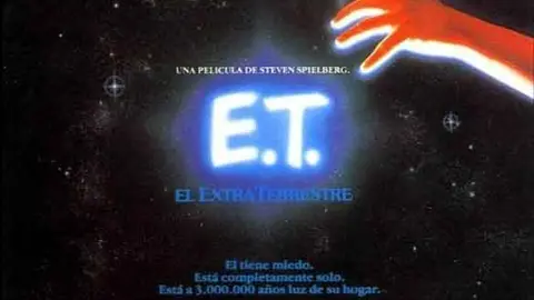 Cartel de la pel&iacute;cula 'E.T'. Fuente: imdb.com