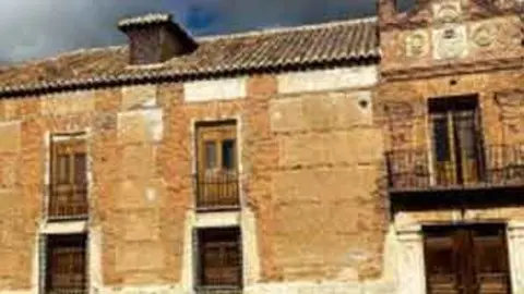 Palacio de la Claver&iacute;a, usado como colegio a mediados del siglo XX. Fuente: cultura.castillalamancha.es