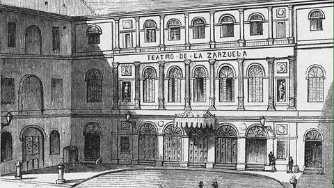 Teatro de la Zarzuela. Fuente: tourhistoria.es