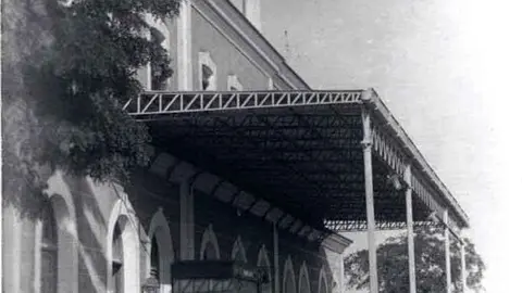 Antigua estaci&oacute;n de Almagro. Fuente: facebook.com/AlmagroAntiguo
