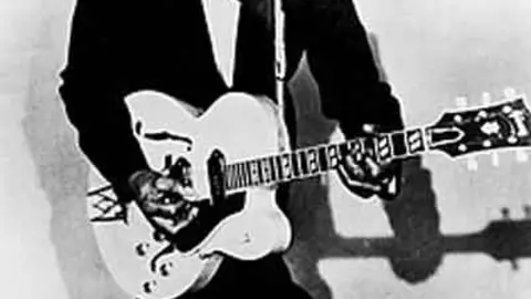 Chuc Berry en 1957. Fuente: es.wikipedia.org