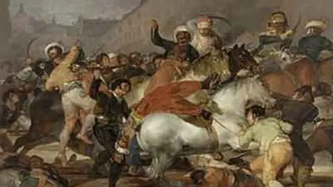 El 2 de mayo por Goya (1814). Fuente: es.wikipedia.org