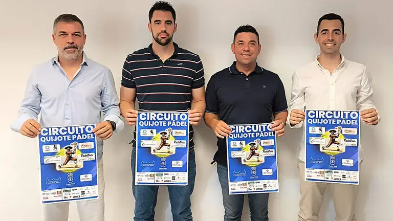 Todos los clubes de pádel de Ciudad Real se unen en el Circuito Quijote 2026
