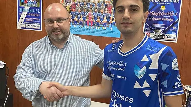 Pablo Moreno se incorpora al Quesos El Hidalgo tras su cesión en el Leganés