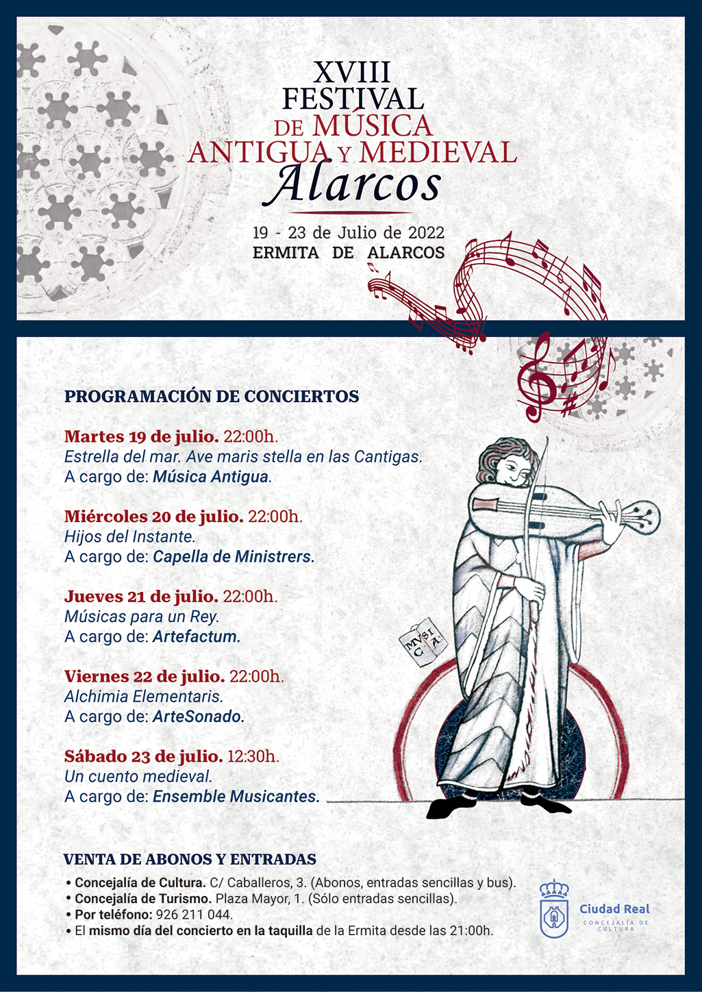 programacion-DinA5 XVIIIFestivalAlarcos