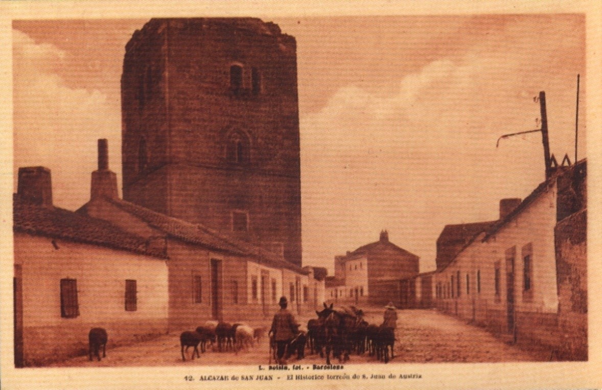 El histórico torreón de San Juan de Austria en el Alcázar de San Juan
Fuente: Publio López Mondéjar