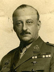 Miguel Primo de Rivera fotografiado en 1920 por Kaulak. Fuente: Wikipedia